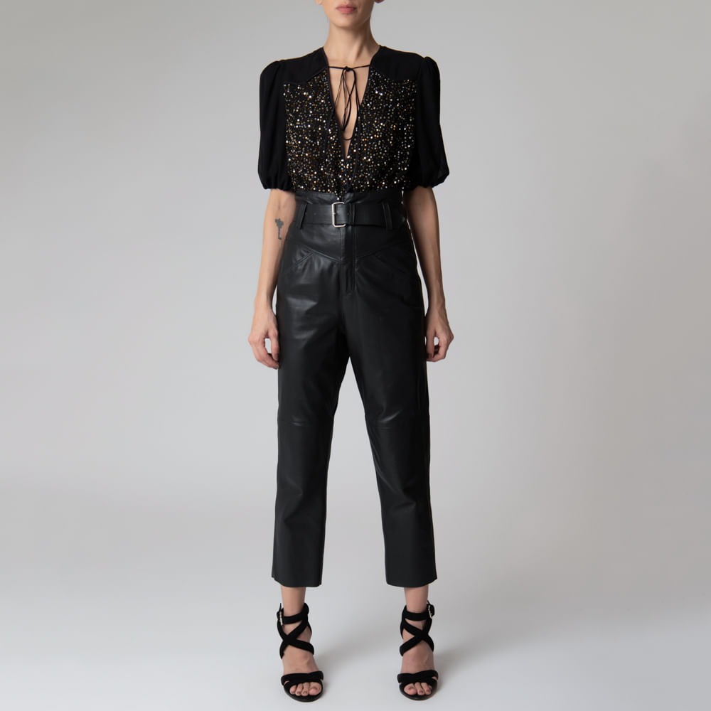 Blusa Tule Antares Mabel