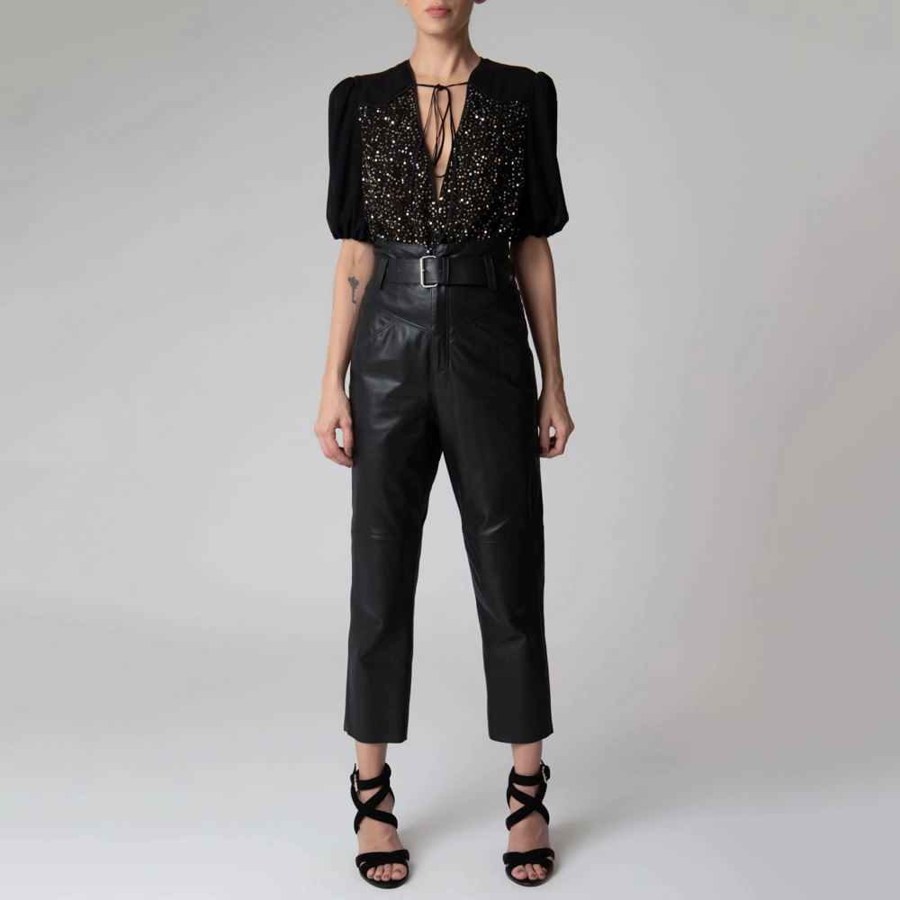 Blusa Tule Antares Mabel