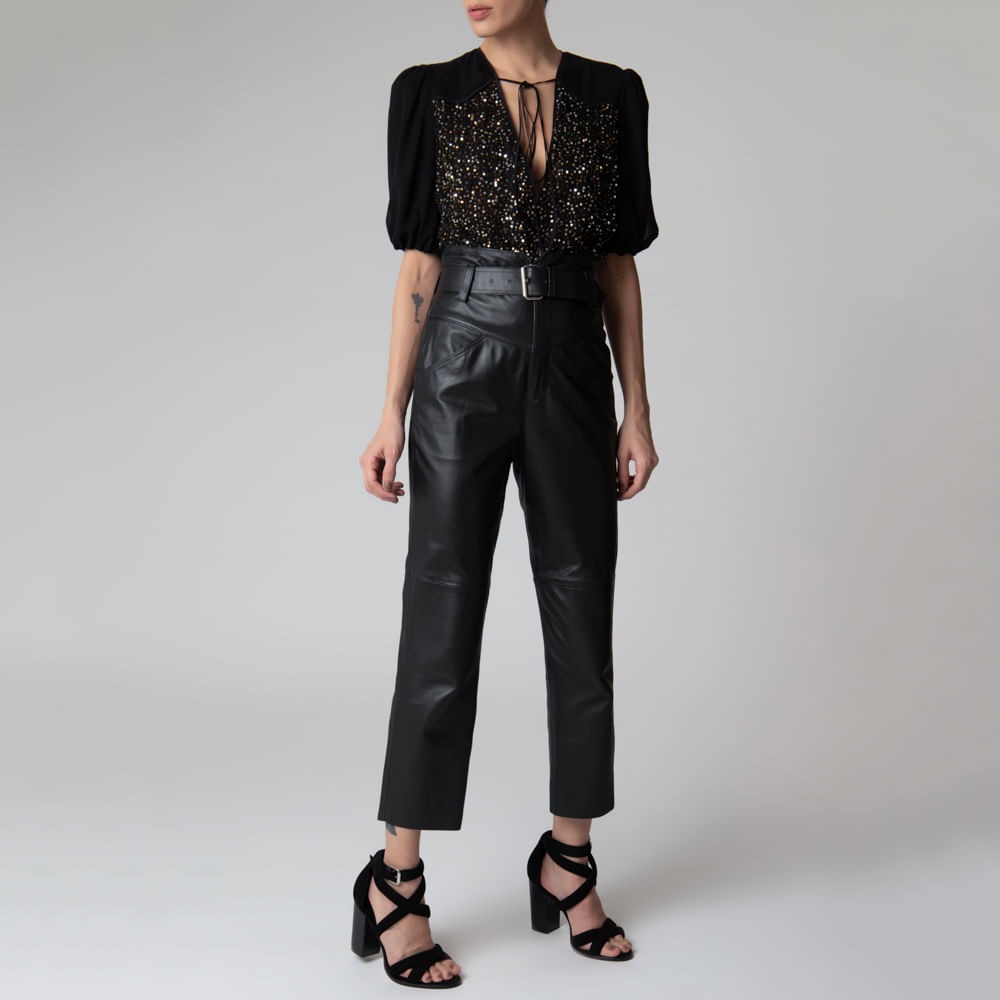 Blusa Tule Antares Mabel