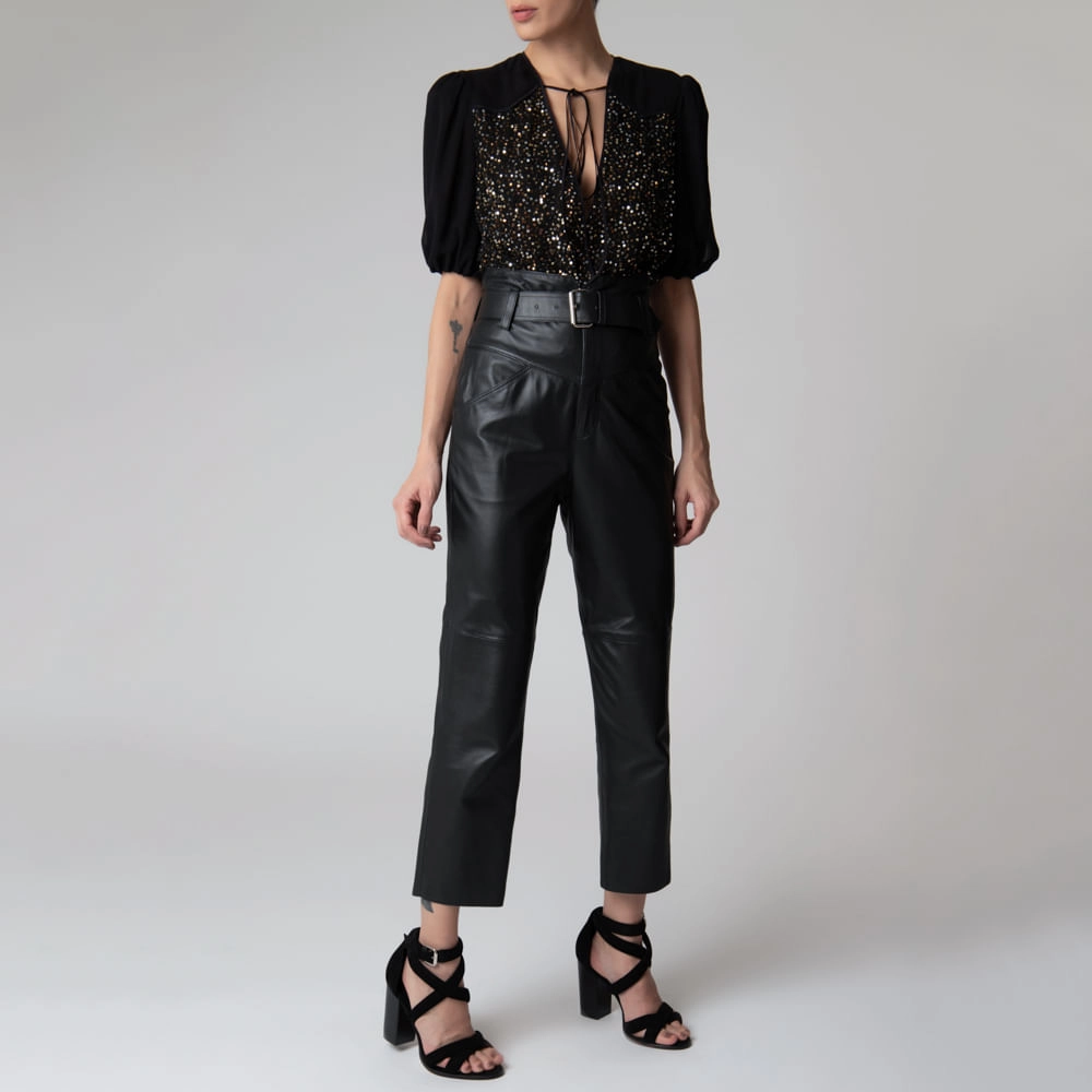 Blusa Tule Antares Mabel