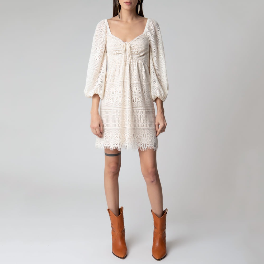 Vestido Renda Francis