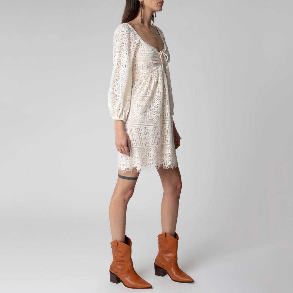 Vestido Renda Francis