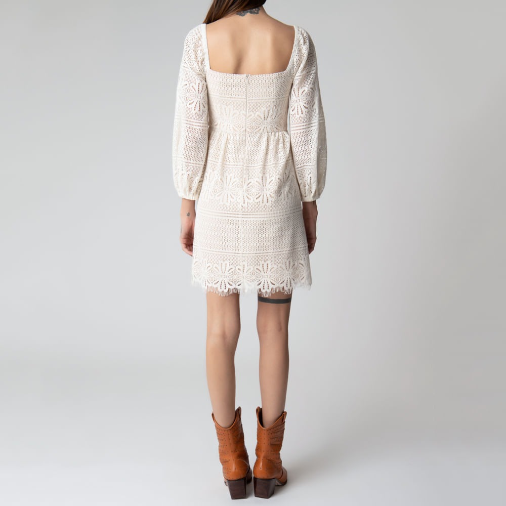 Vestido Renda Francis