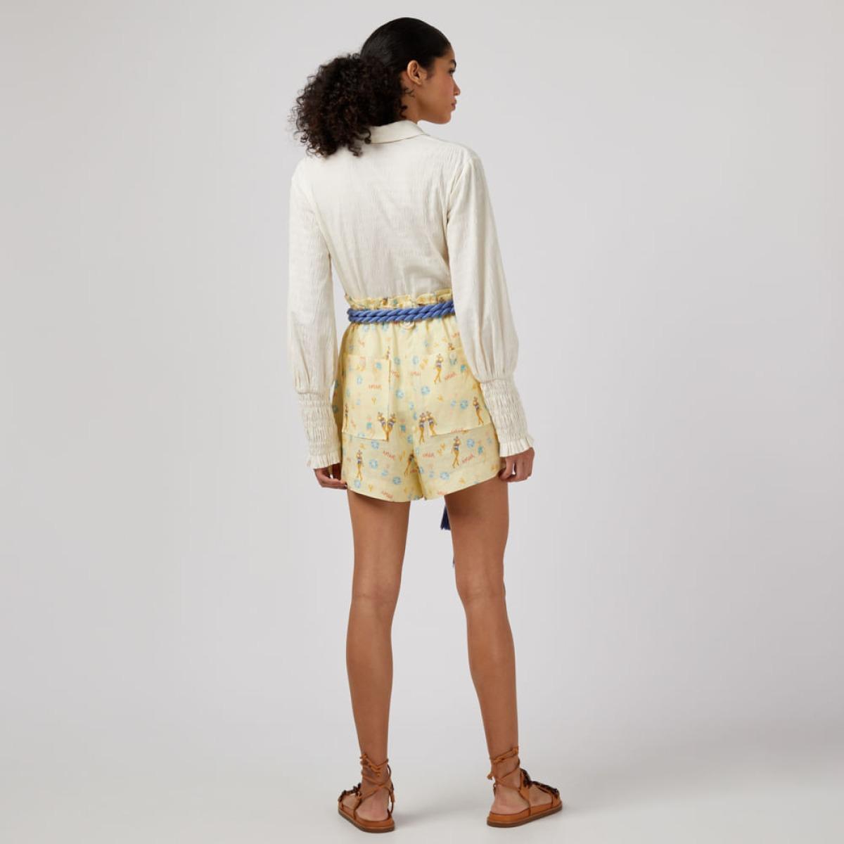 Shorts Linen Amar Barbot