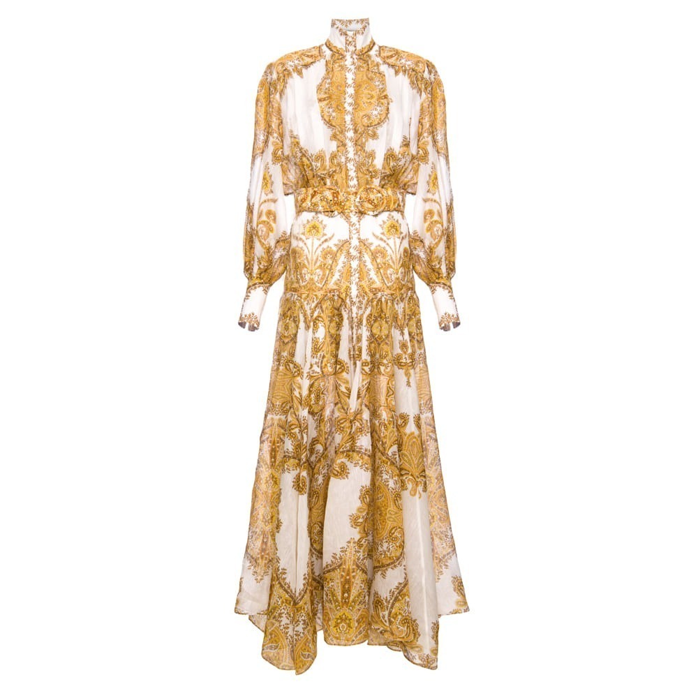 Vestido Zippy Billow Zmmermann