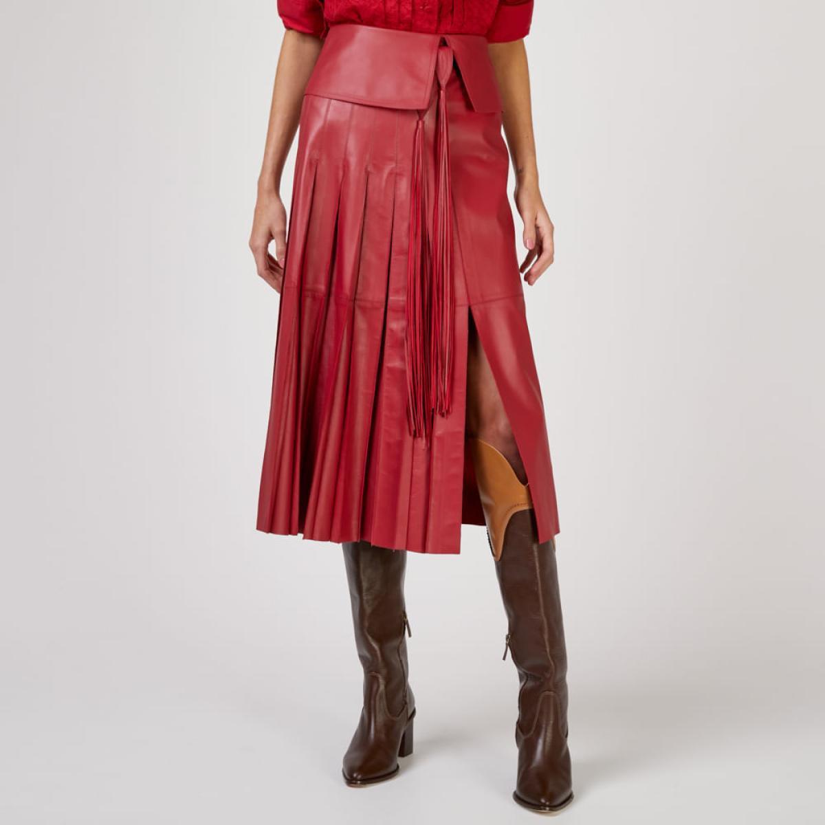 Saia Mestiço Plum