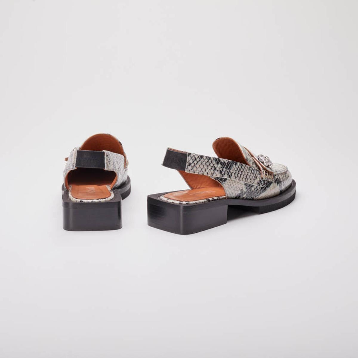 Sapato Slingback Mocassin Ganni Sapato Slingback Mocassin Ganni