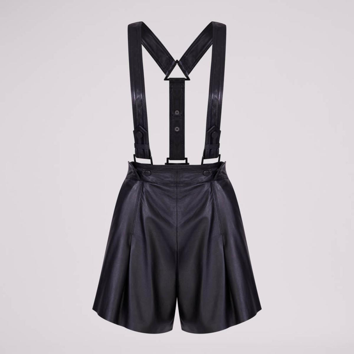 Shorts de Couro Julie