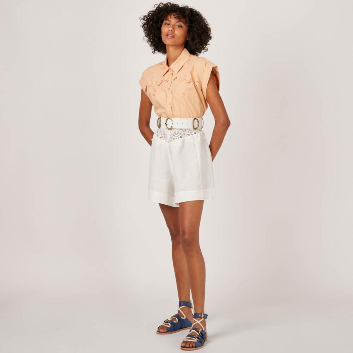 Shorts de Linho Laila Shorts de Linho Laila