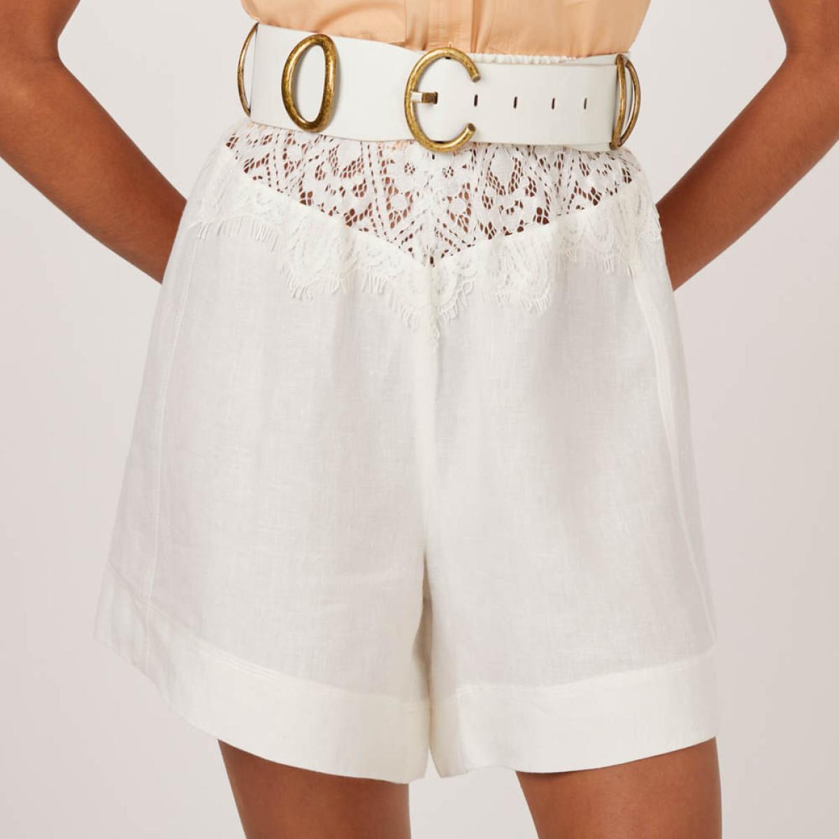 Shorts de Linho Laila Shorts de Linho Laila