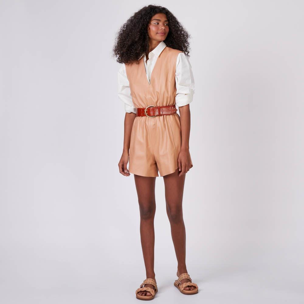 Jumpsuit de Couro Marta