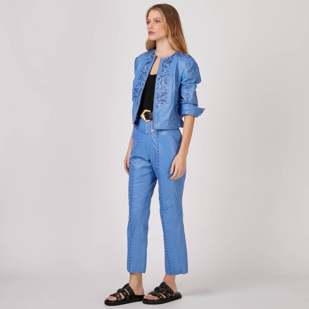 Calça Couro Mabel
