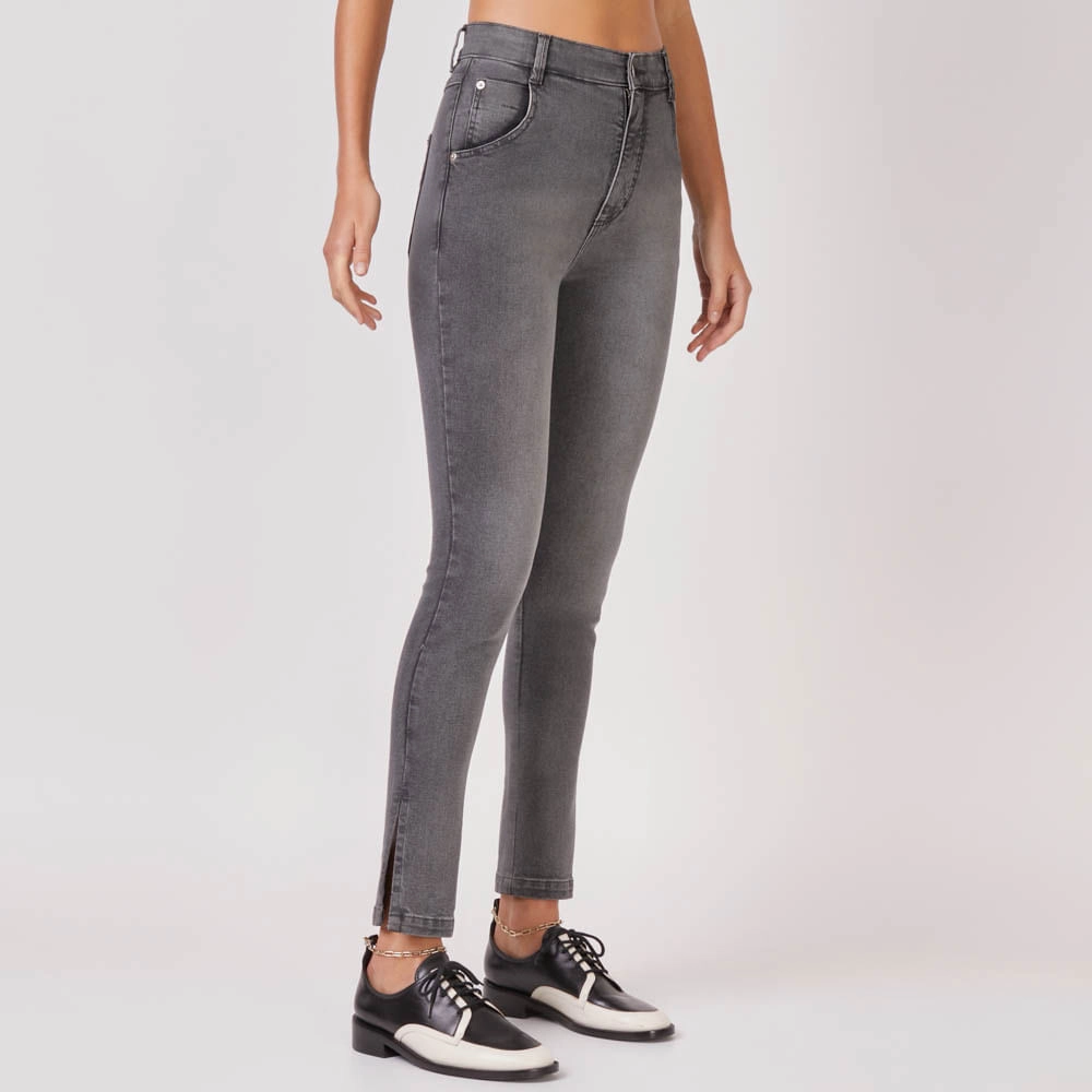 Calça Denim Georgia - Cinza Medio/34