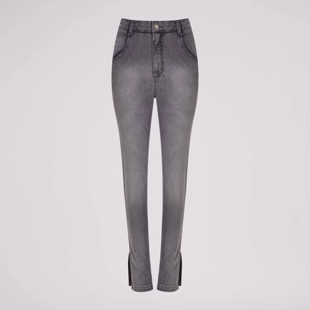 Calça Denim Georgia - Cinza Medio/34