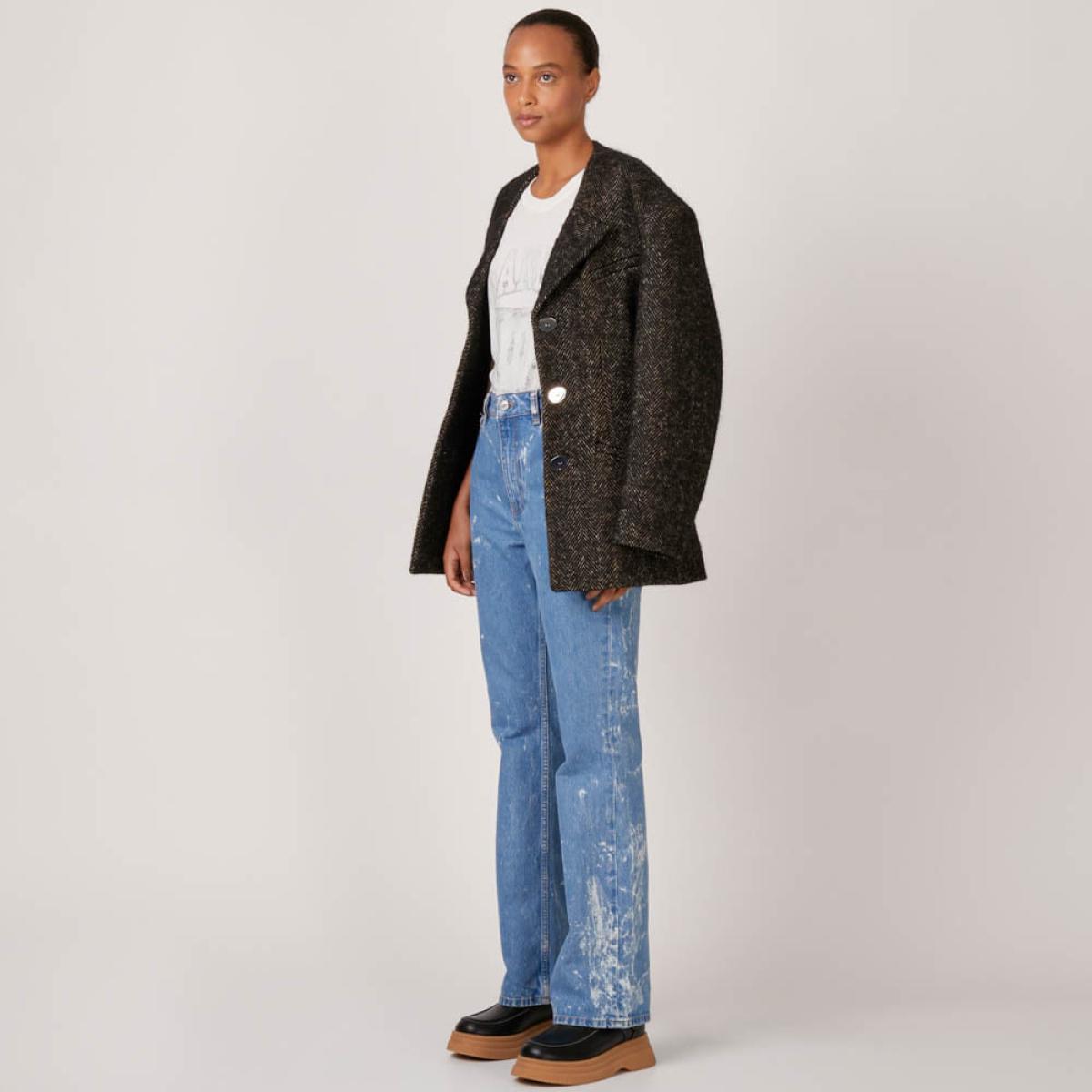 Calça Jeans Betzy Ganni Calça Jeans Betzy Ganni