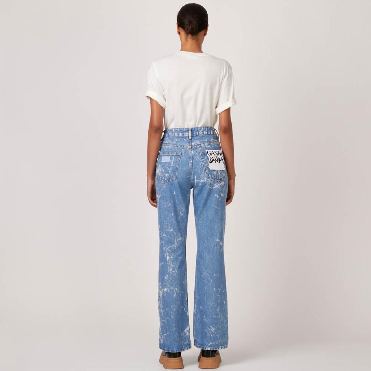 Calça Jeans Betzy Ganni Calça Jeans Betzy Ganni
