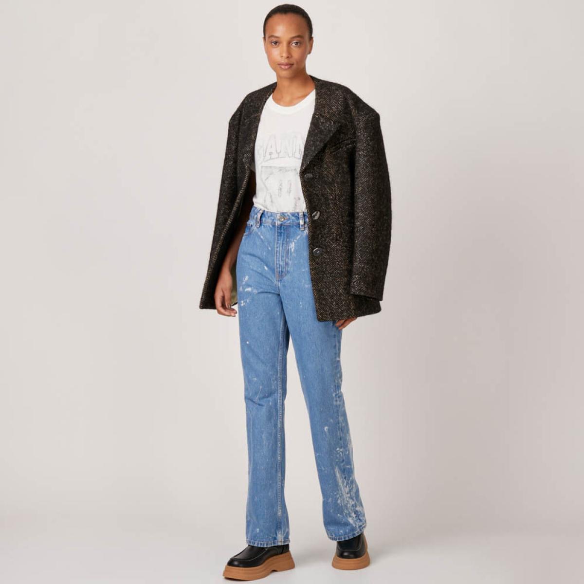 Calça Jeans Betzy Ganni Calça Jeans Betzy Ganni