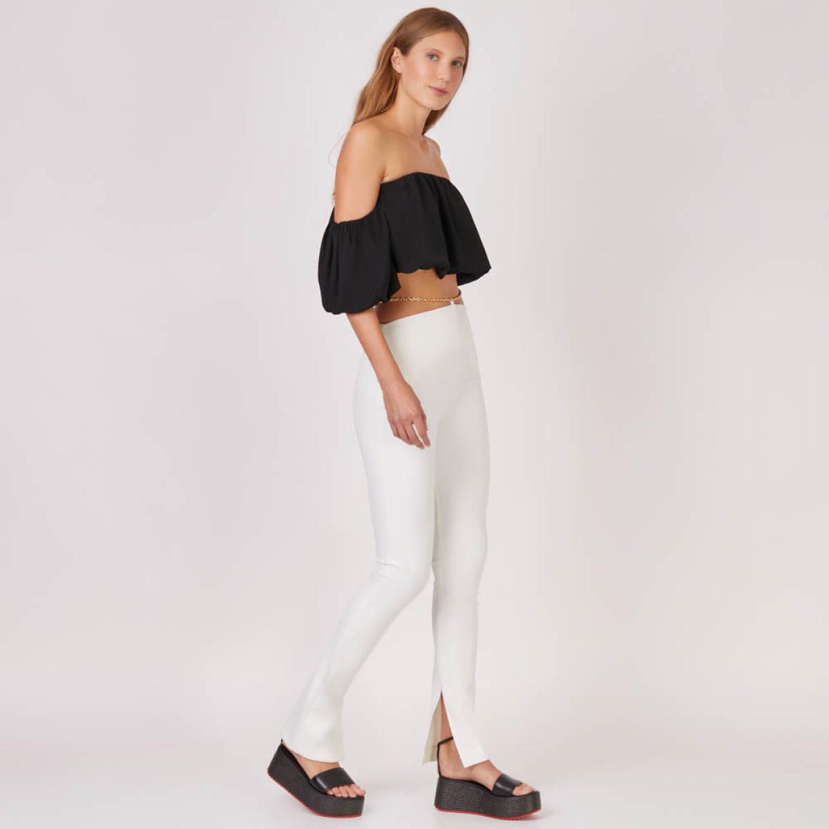 Calça Malha Double Laila Calça Malha Double Laila