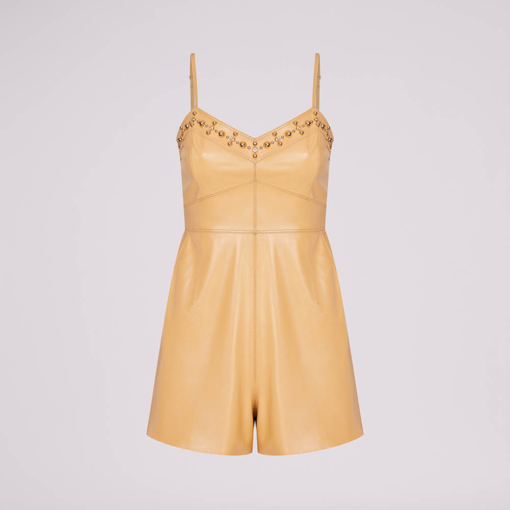 Jumpsuit Couro Milli