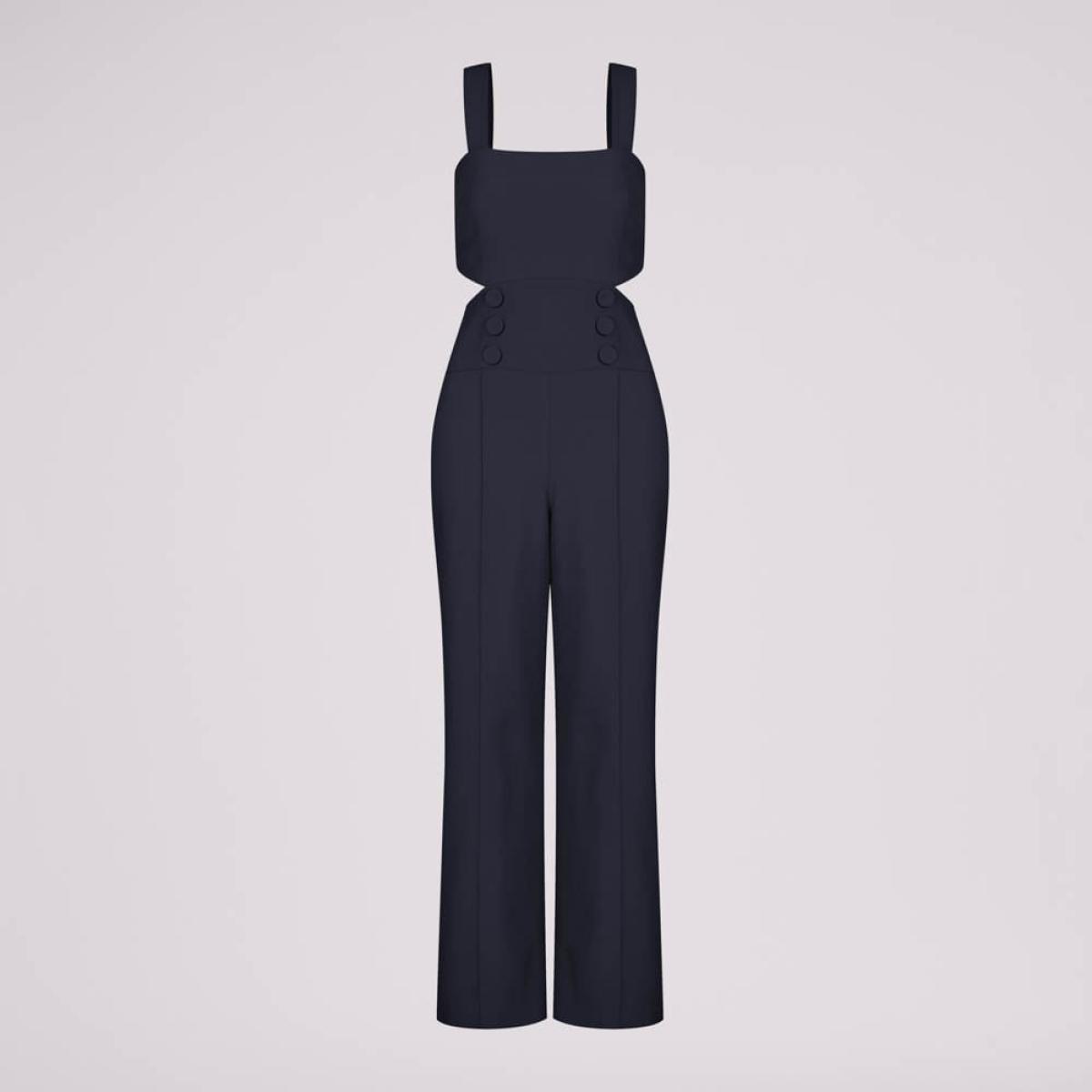 Jumpsuit Crepe Leme Kate Jumpsuit Crepe Leme Kate
