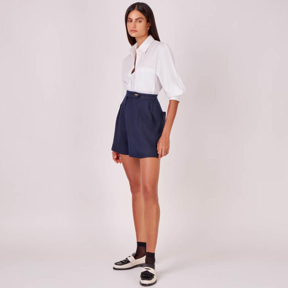 Shorts Linen Winter Fabia