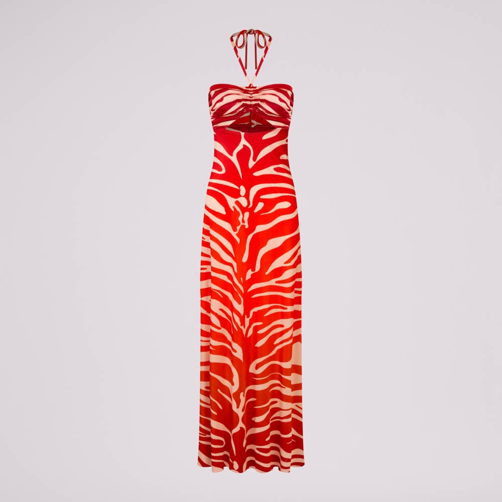 Vestido Olivia Jersey Omma Estampado Vestido Olivia Jersey Omma Estampado
