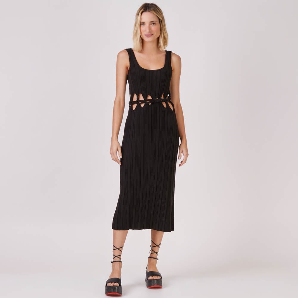 Vestido Vazados Emily