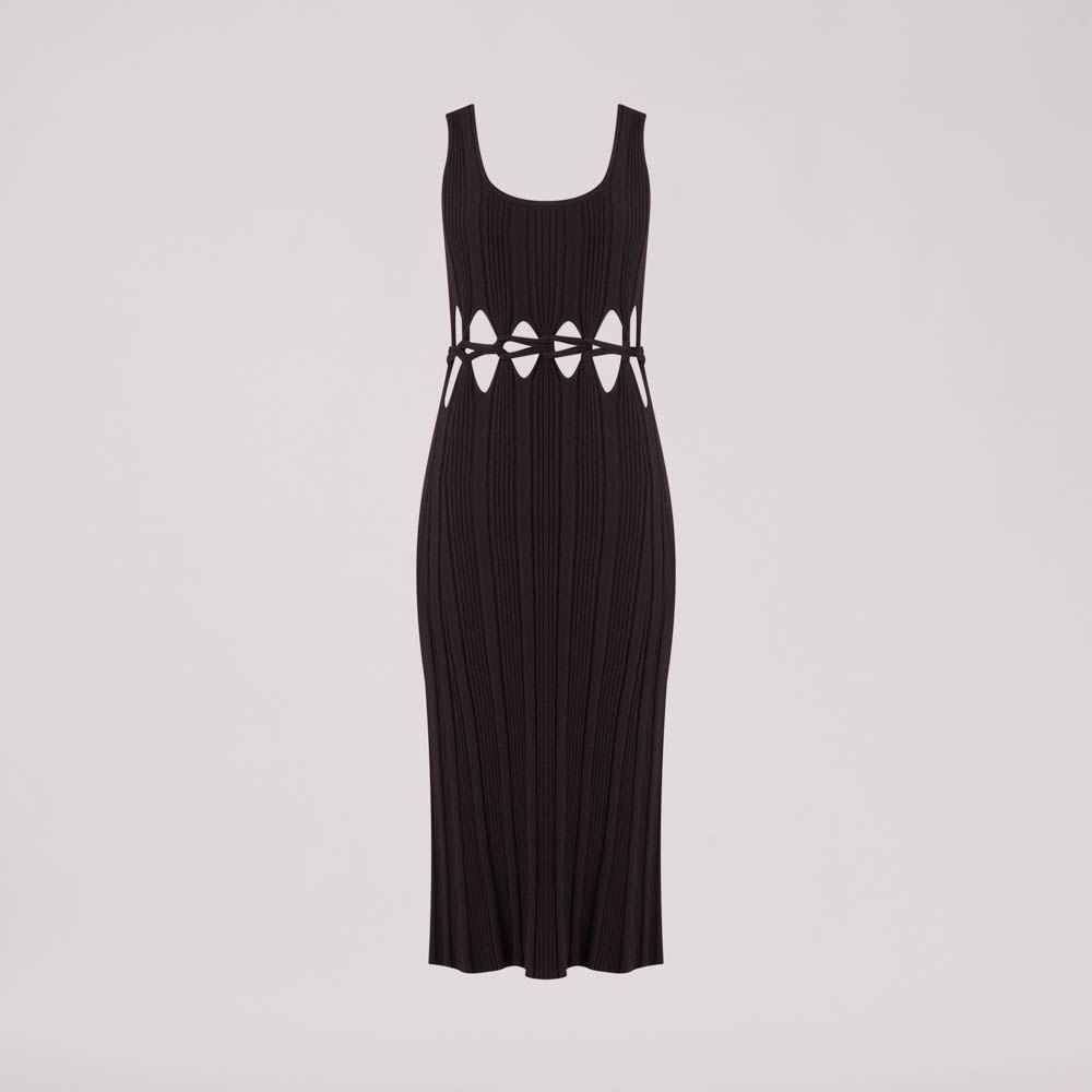 Vestido Vazados Emily