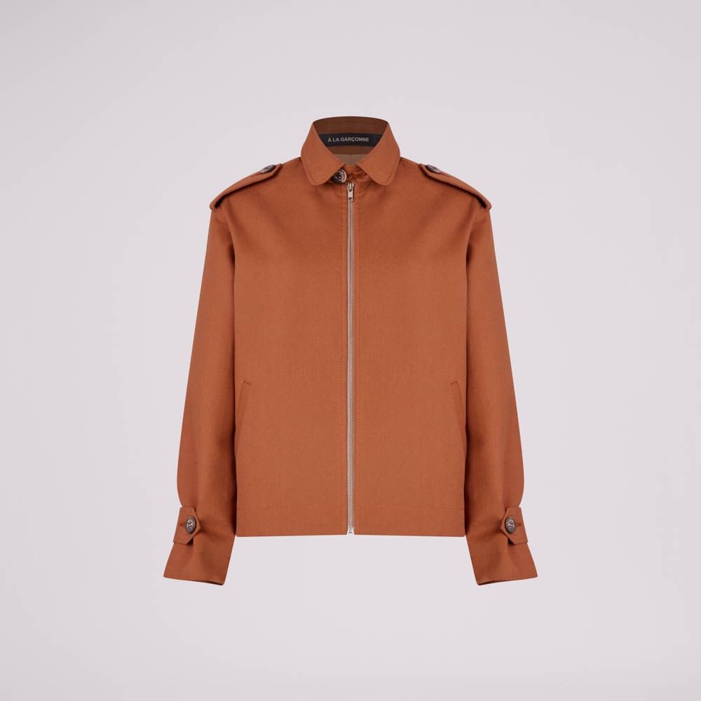 Jaqueta Sarja Pintada à La Garçonne