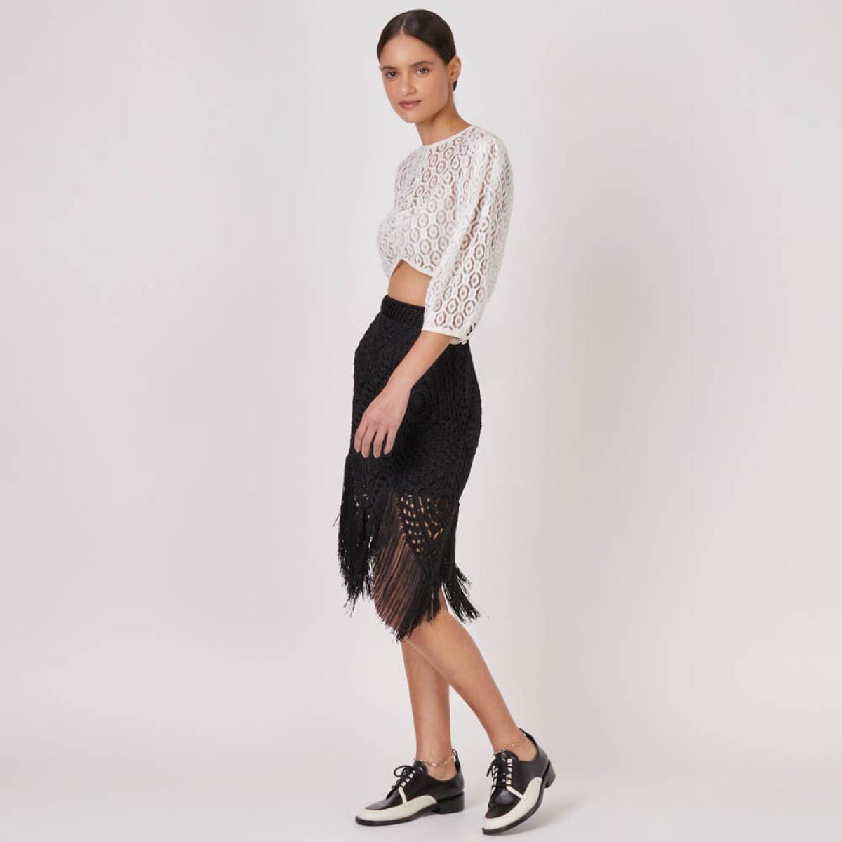 Saia Crochet Thais