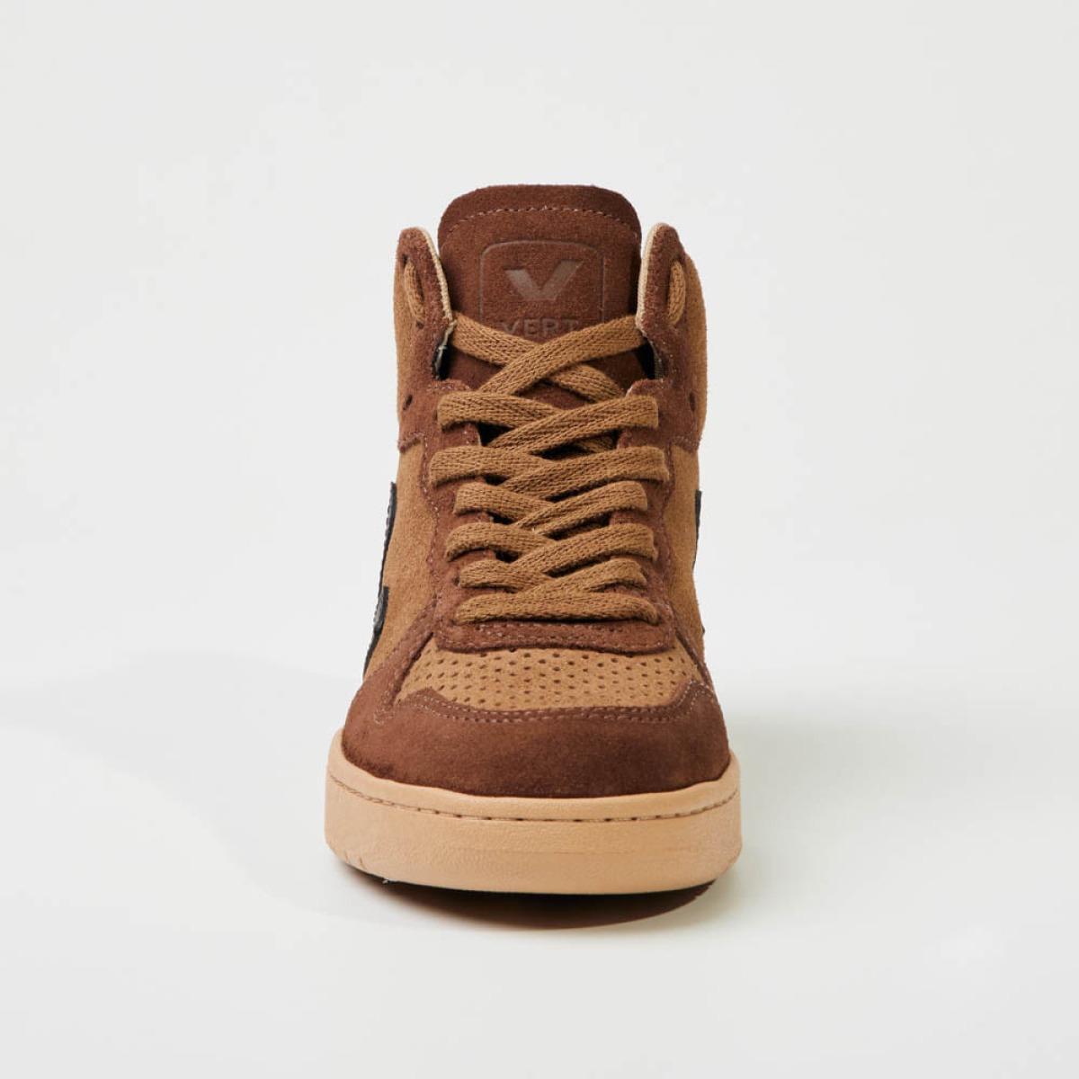 Tênis Suede Cano Alto Marrom Veja
