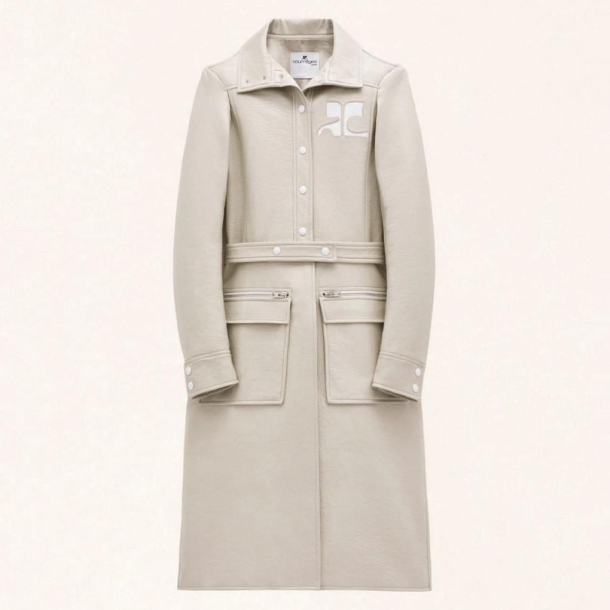 Trench Coat Vinil Reedition Courrèges Trench Coat Vinil Reedition Courrèges