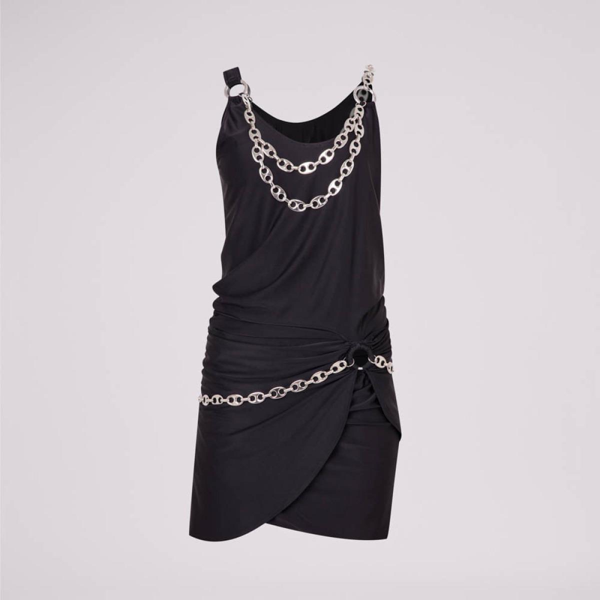 Vestido Correntes Rabanne