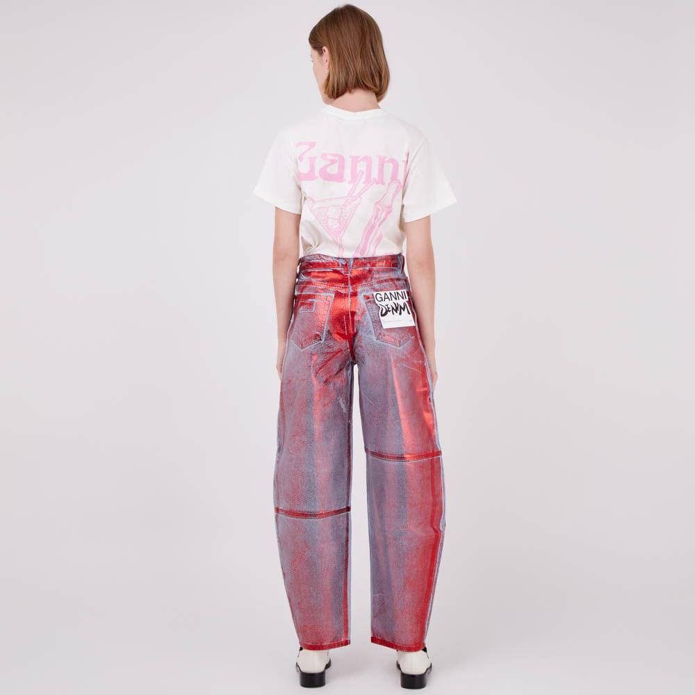 Calça Jeans Foil Ganni