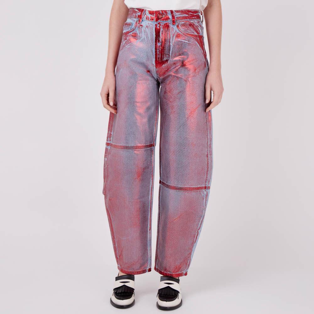 Calça Jeans Foil Ganni