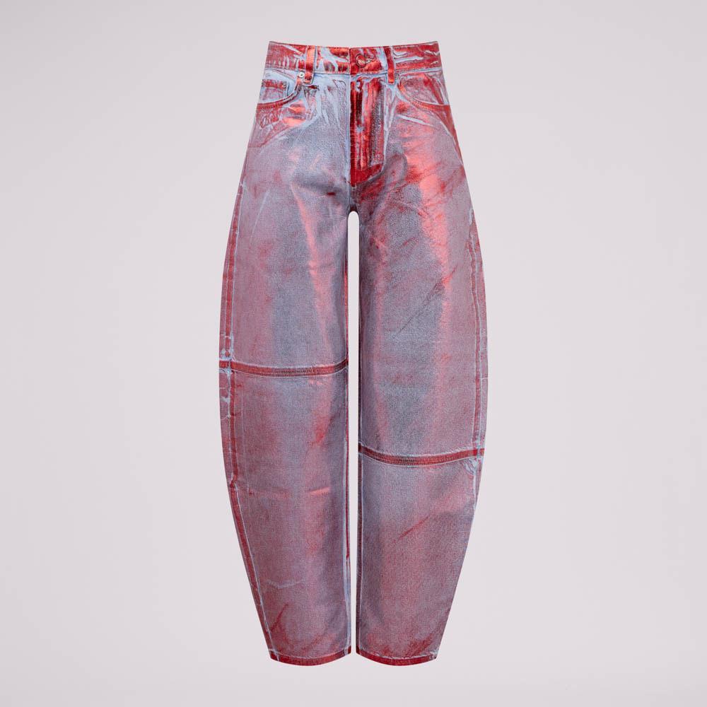 Calça Jeans Foil Ganni