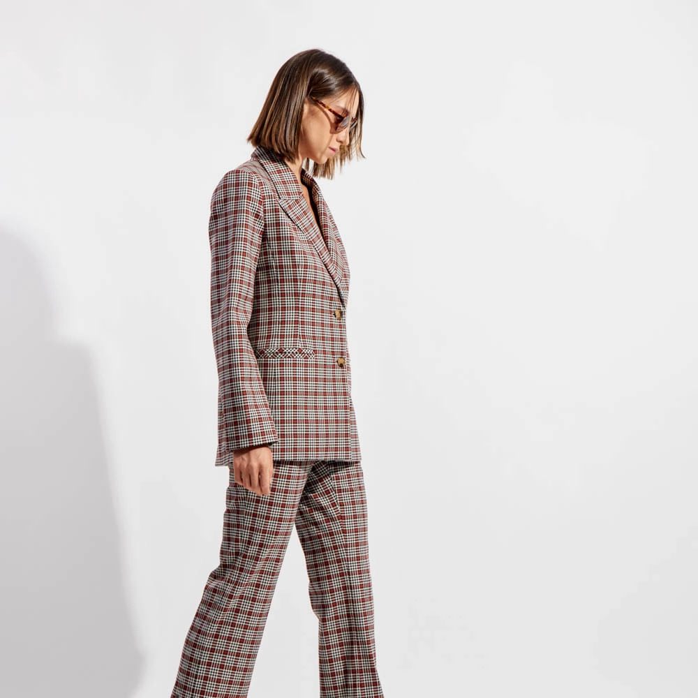 Blazer Gabardine Vichy Lena