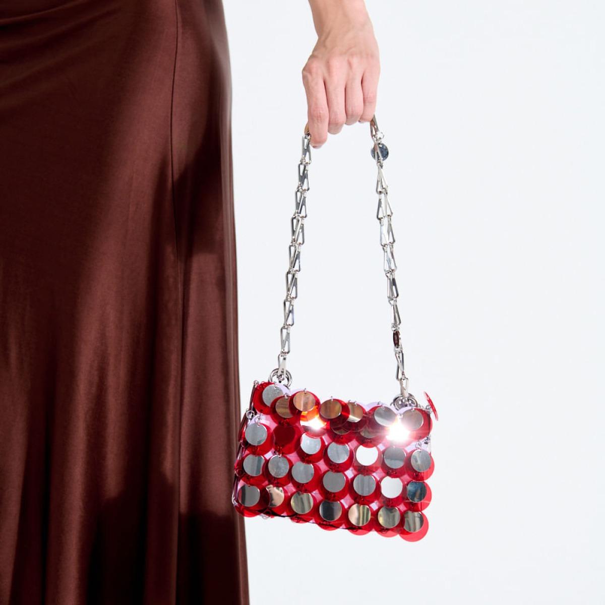 Bolsa Sparkle Nano Rabanne Bolsa Sparkle Nano Rabanne