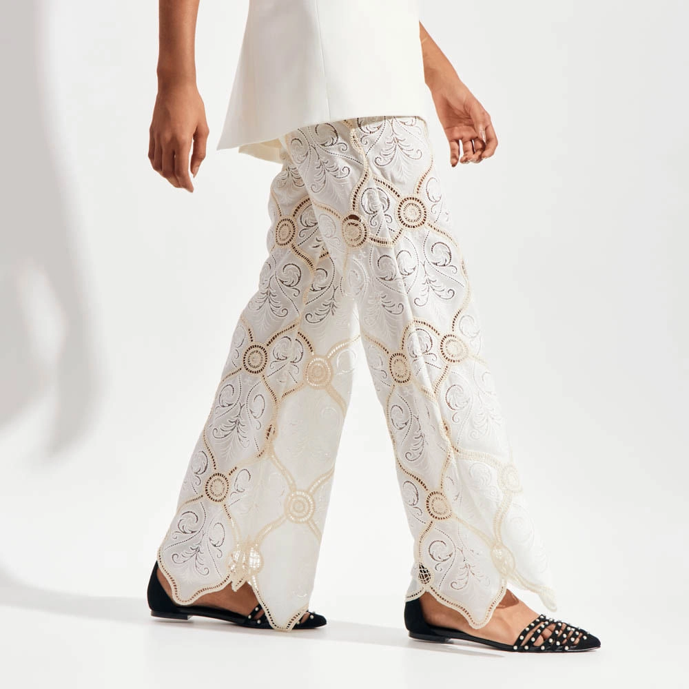 Calça Bordado Sand May