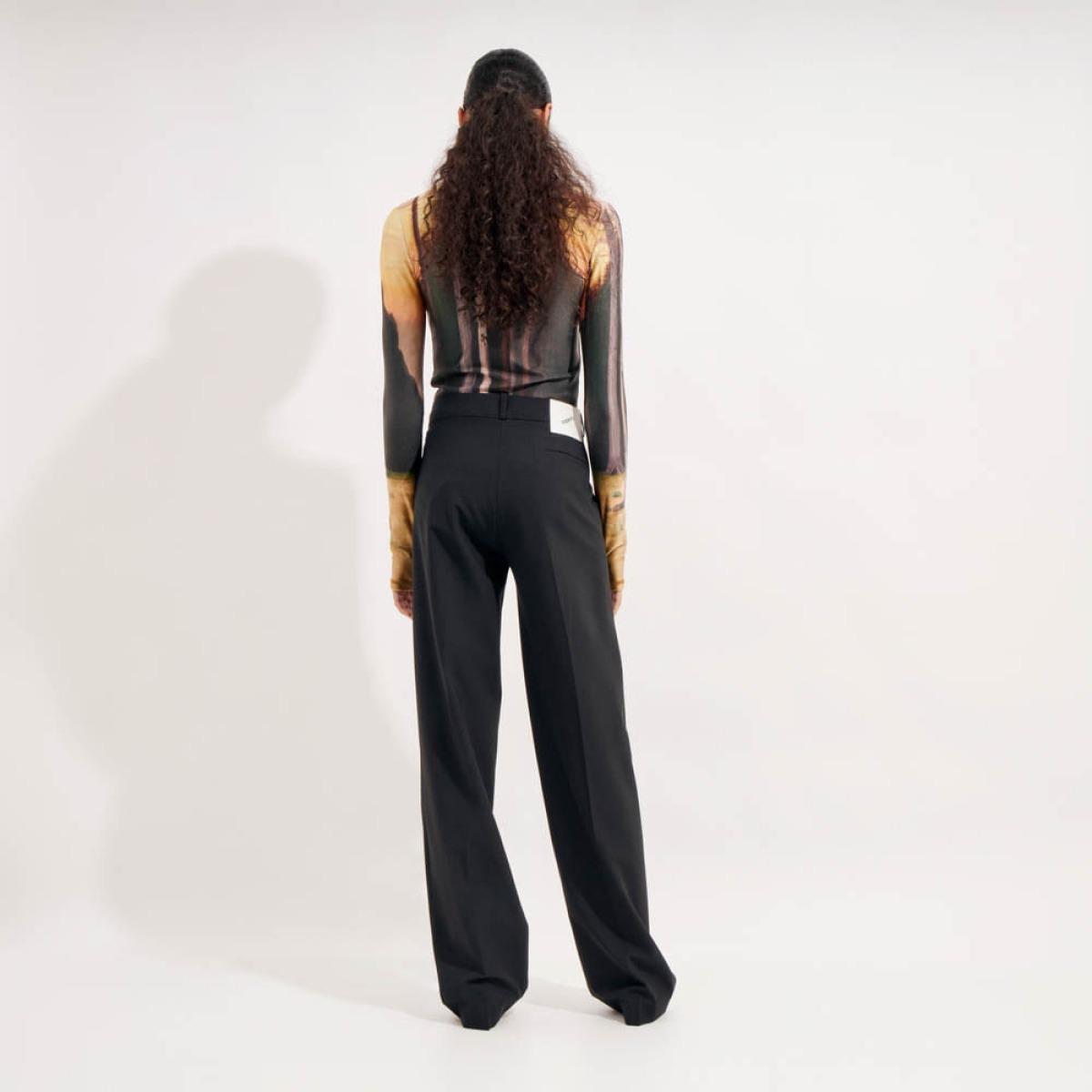 Calça Low-Rise Blk Coperni Calça Low-Rise Blk Coperni