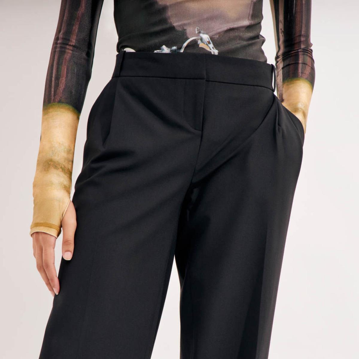 Calça Low-Rise Blk Coperni Calça Low-Rise Blk Coperni
