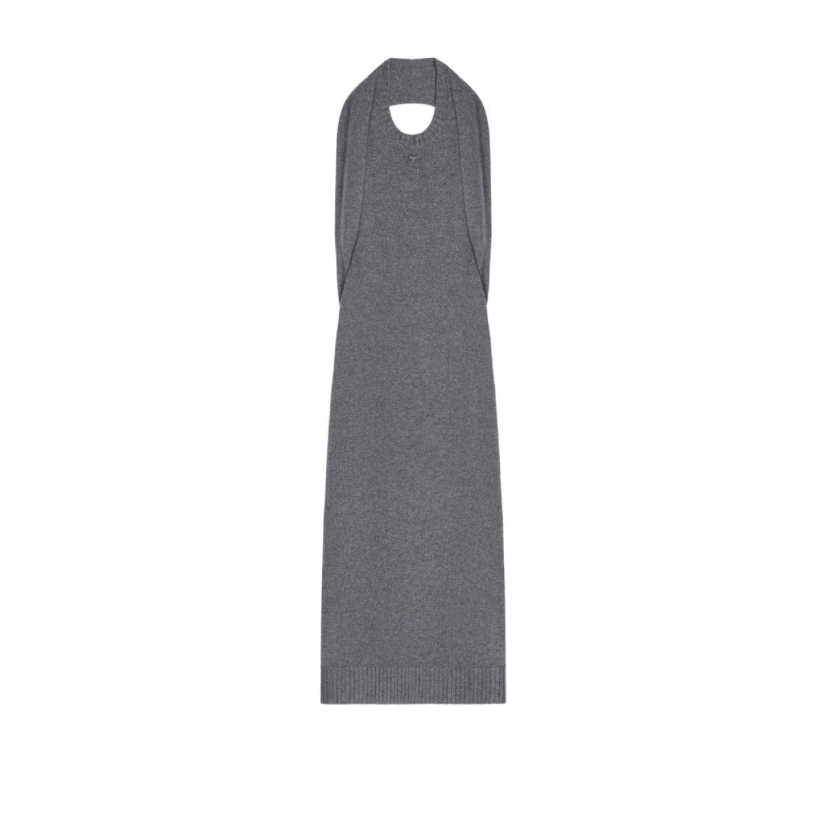 Camiseta Tricot Com Recortes Courrèges