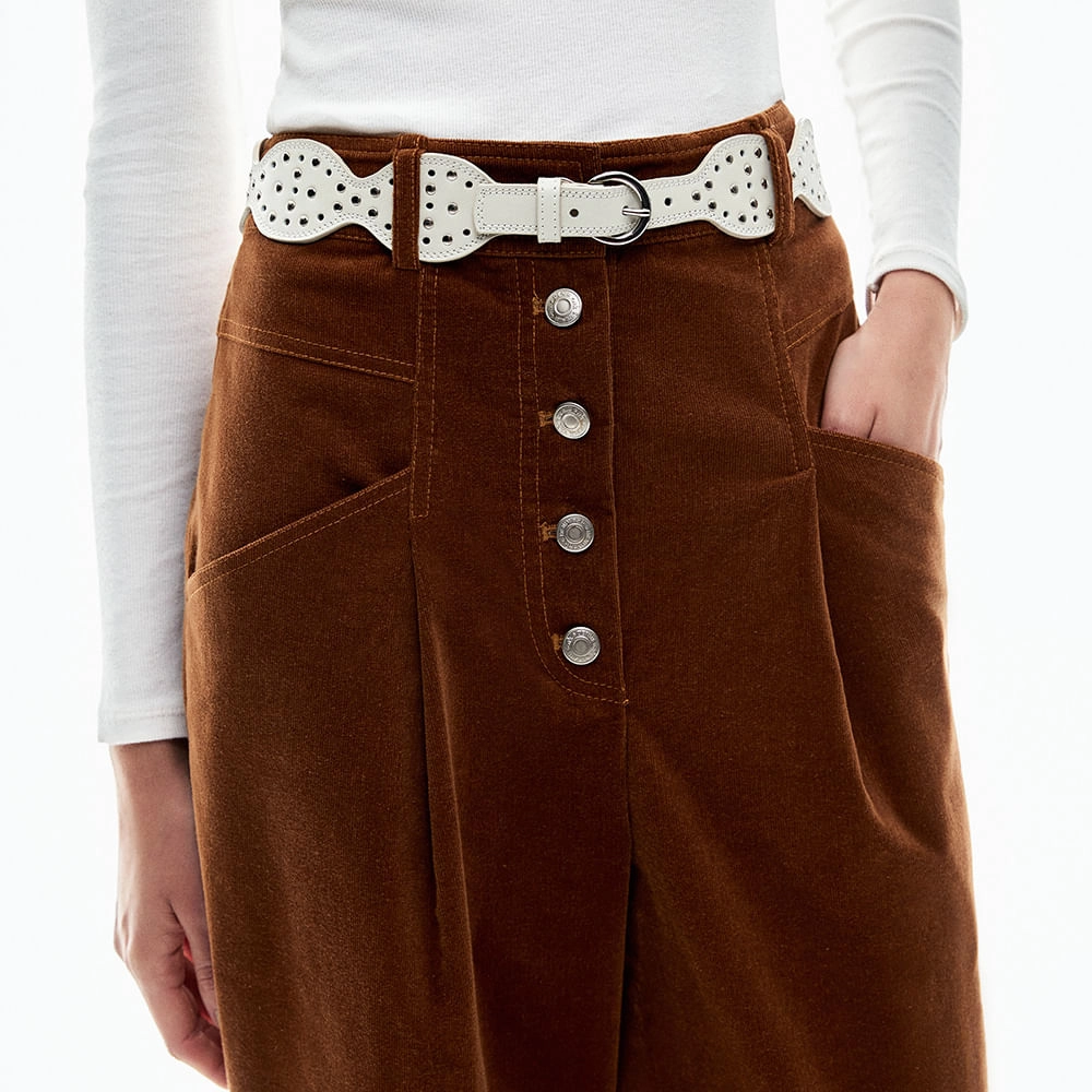 Cinto Couro Rebites Piper Nkf