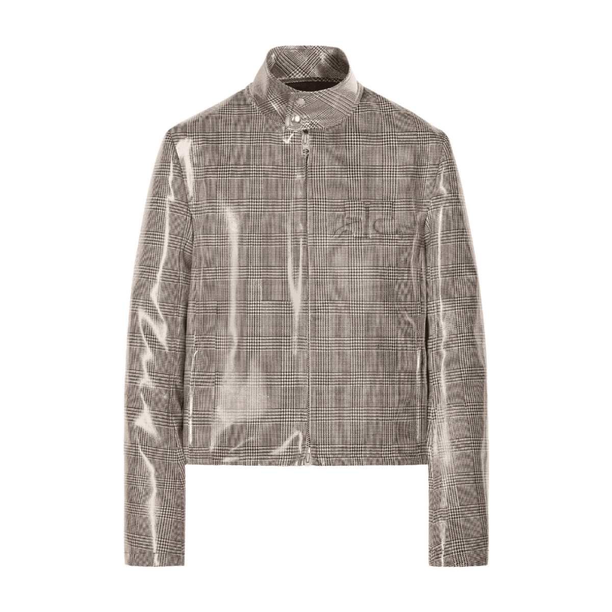 Jaqueta de Vinil Biker Courrèges Jaqueta de Vinil Biker Courrèges