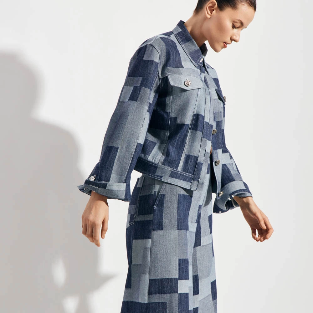 Jaqueta Patch Denim Daren