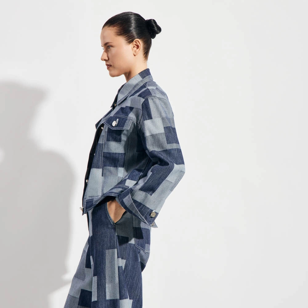 Jaqueta Patch Denim Daren