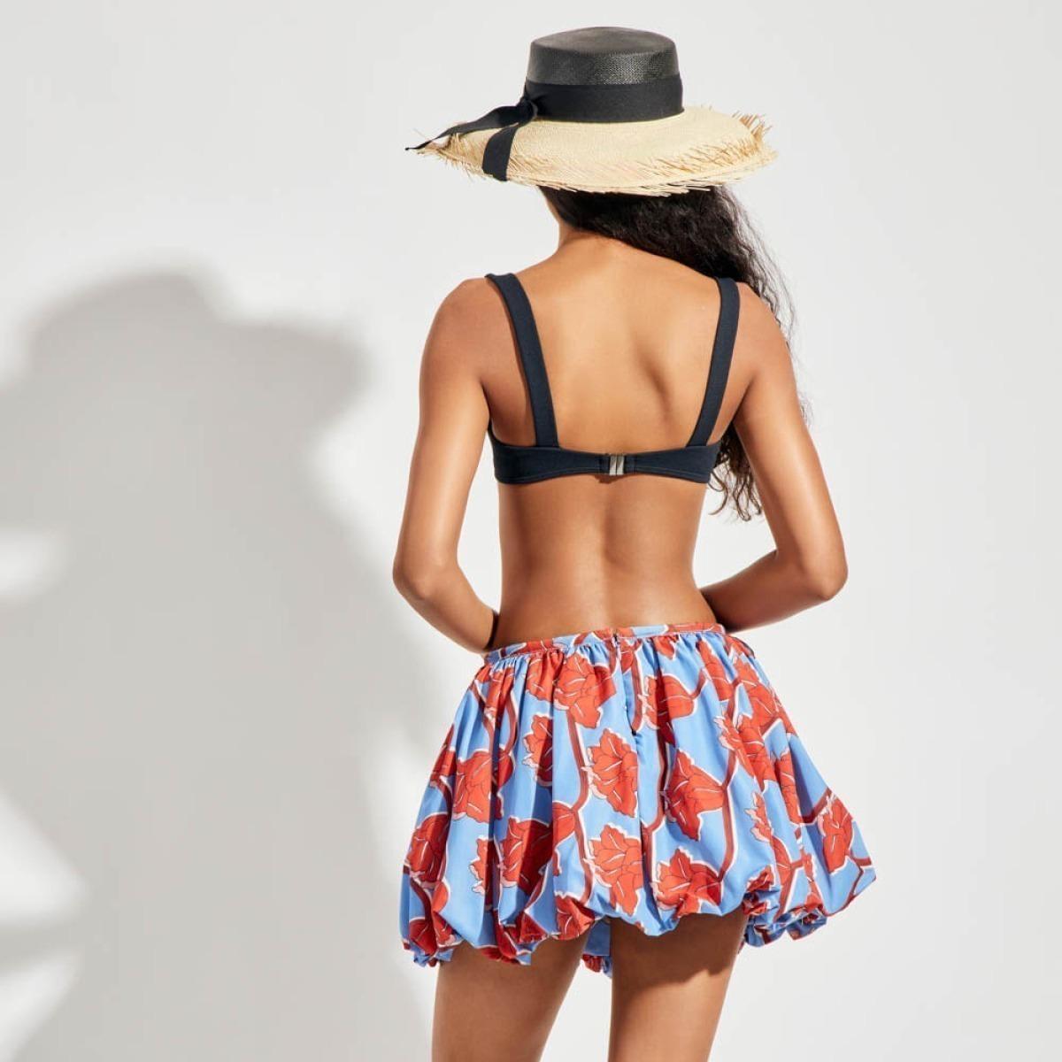 Mini Saia Estampada Lo de Lui