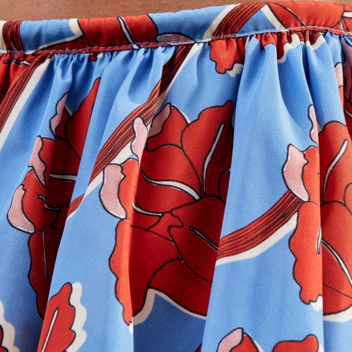 Mini Saia Estampada Lo de Lui