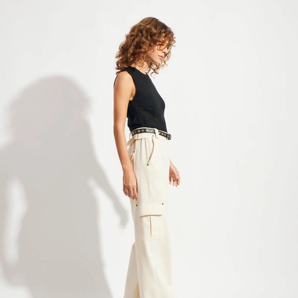 Blusa Tricot Rendado Amora