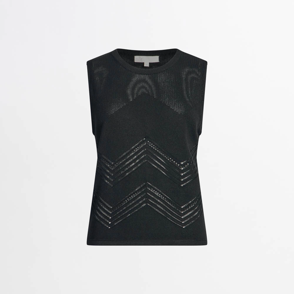 Blusa Tricot Rendado Amora